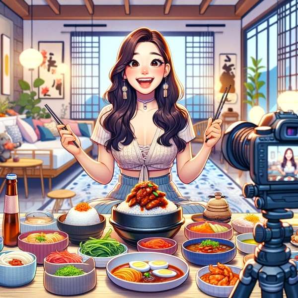 Hamzy,Mukbang,Korean Cuisine,Digital Entertainment,Cultural Ambassador