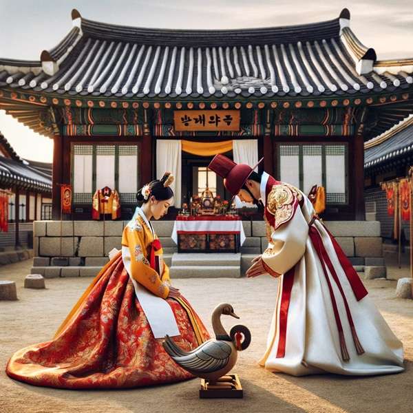 Traditional,trendy,Korean Wedding,Blend of West and East,]Food and Festivities