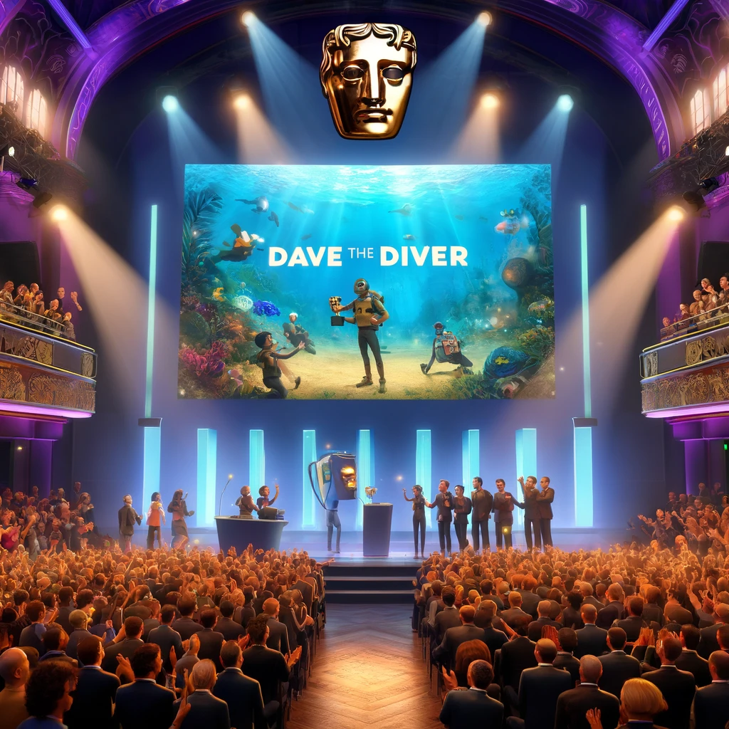 Nexon,Game Design,BAFTA,Nominated,Dave the Diver