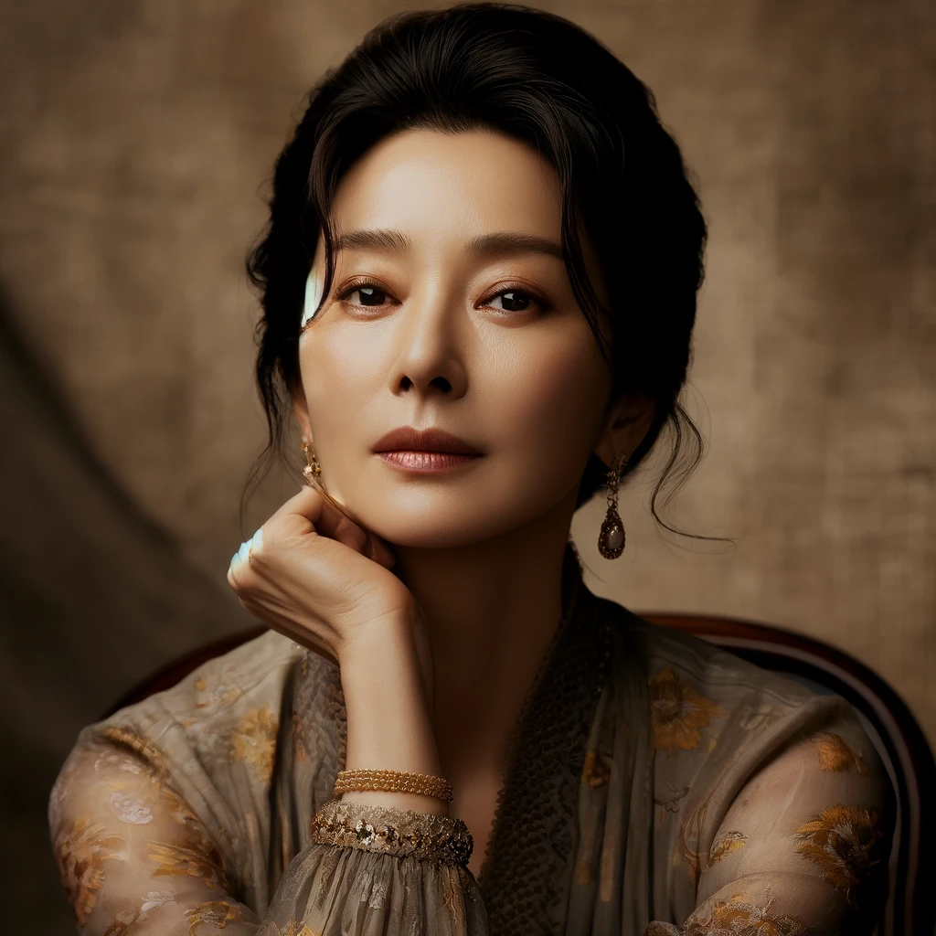 Lee Young-ae,Beauty Icon,Louis Vuitton,Korean,High-End Fashion