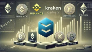 Comparison of popular cryptocurrency exchange platforms such as Binance, Kraken, Gemini, Crypto.com, and eToro.