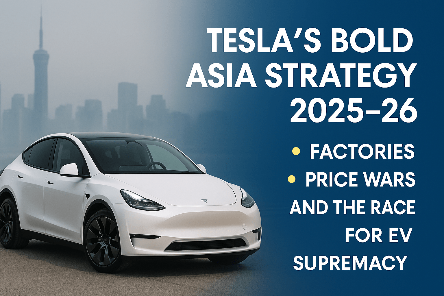 Tesla’s 2025 Asia Expansion Strategy: