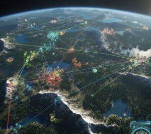 Multi-planetary warfare in Planetary Annihilation with ground battles and celestial bodies.