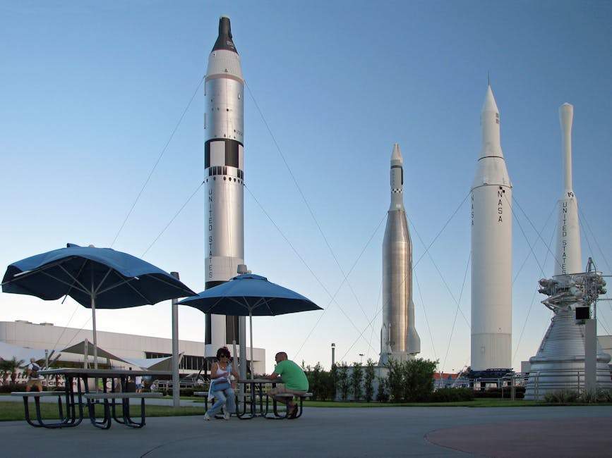 Visual representation of rocket and Korea's role in the global k-defense industry