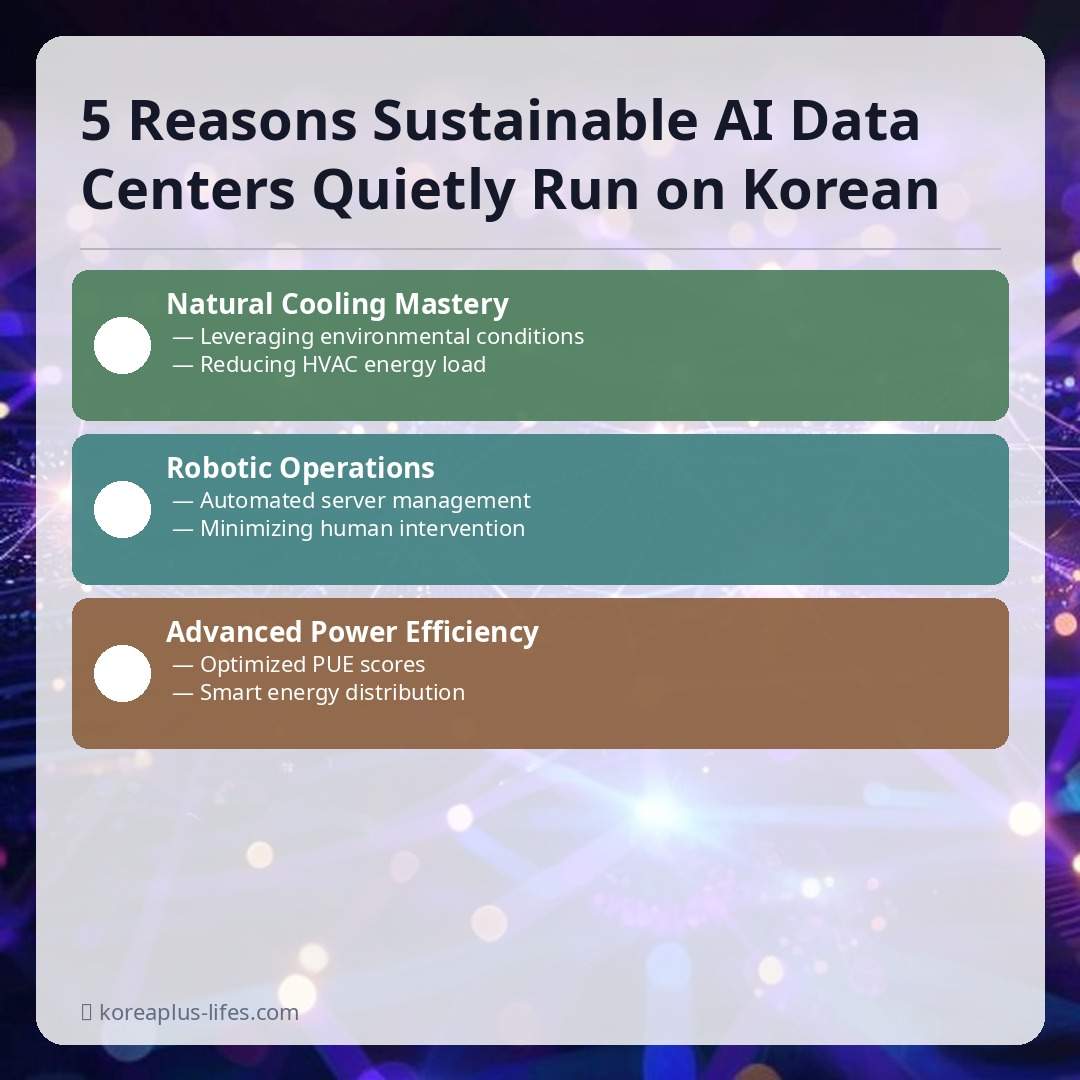 Visual representation of datacenter and Korea's role in the global k-ai & cloud industry