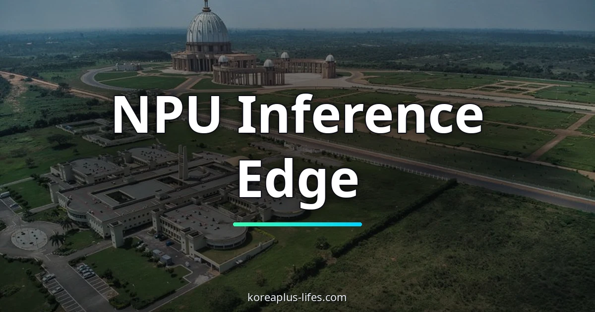 Visual representation of npu and Korea's role in the global k-ai & cloud industry