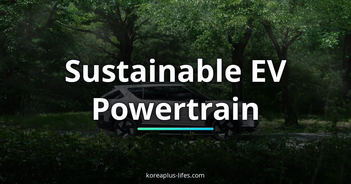 Visual representation of evmotors and Korea's role in the global k-battery & mobility industry