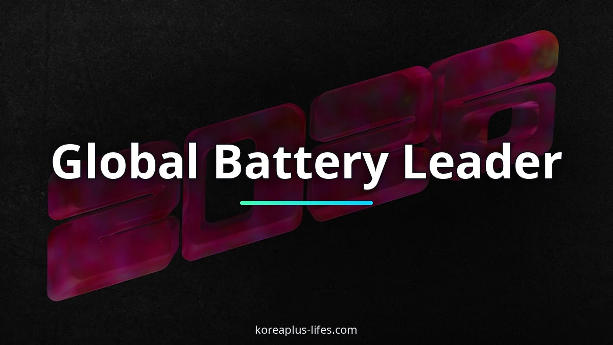 GM's AI Data Center Power vs LG Energy Solution: Who Leads ESS? 4 LG Energy Solution's role in the k-battery & mobility ecosystem and related supply chain