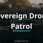 Visual representation of drone surveillance korea and Korea's role in the global k-defense industry