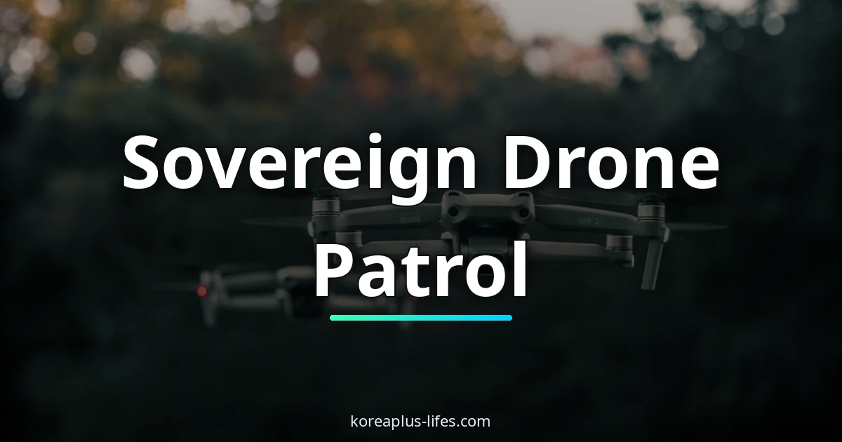 Why Global Sovereign Surveillance Quietly Leads Back to Korean Drone Innovation 1 Visual representation of drone surveillance korea and Korea's role in the global k-defense industry