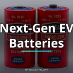 Visual representation of battery and Korea's role in the global k-battery & mobility industry