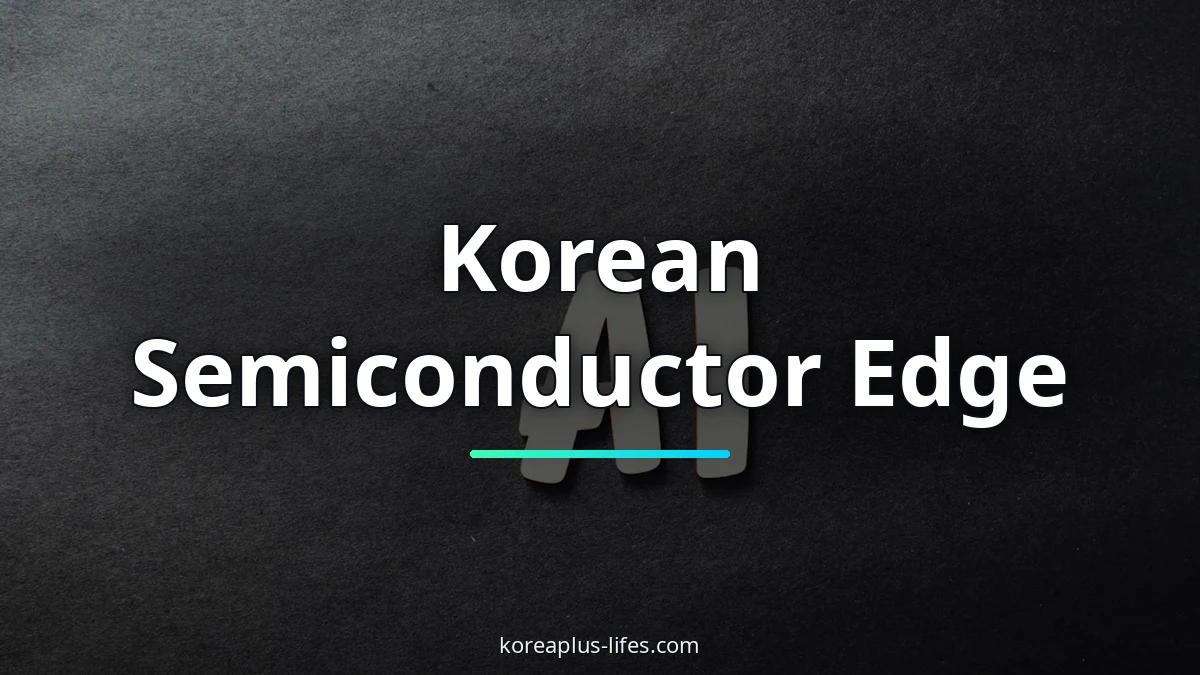 AI Chip Reliability vs Korea's Hidden Testing: Who Guarantees Performance? 3 South Korea's k-semiconductor industry: the broader context surrounding ai testing