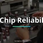 Visual representation of hbm testing and Korea's role in the global k-semiconductor industry