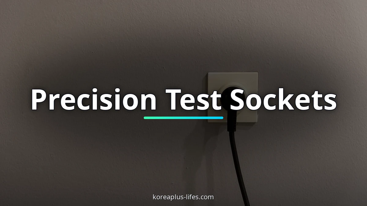 Close-up look at test socket innovation in South Korea from an industry perspective