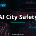 Visual representation of digital policing korea and Korea's role in the global k-ai & cloud industry