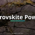 Visual representation of perovskite and Korea's role in the global k-battery & mobility industry