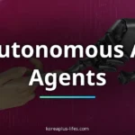 Visual representation of ai agents and Korea's role in the global k-defense industry