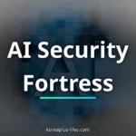 Visual representation of ai security and Korea's role in the global k-ai & cloud industry