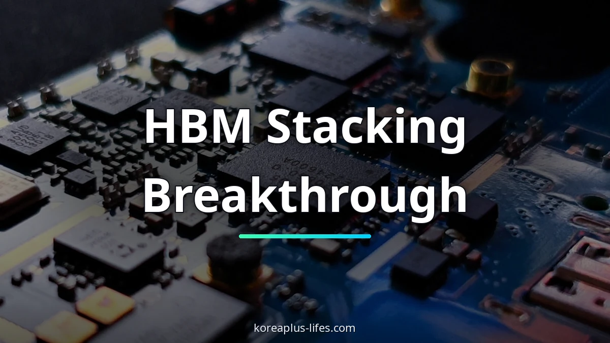 Why the Global AI Chip Bottleneck Silently Leads Back to Korean Precision Equipment 2 Close-up look at semiconductor innovation in South Korea from an industry perspective