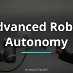 Visual representation of robotics and Korea's role in the global k-semiconductor industry