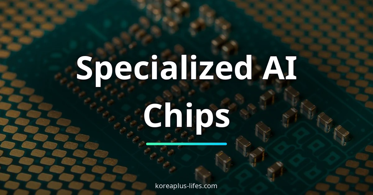 Nvidia's GPUs vs Rebellions: Who Dominates AI Inference Efficiency? 1 Visual representation of ai chip and Korea's role in the global k-ai & cloud industry