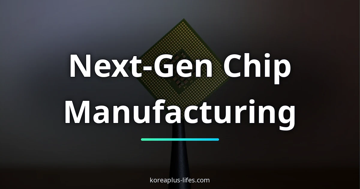 Visual representation of semiconductor and Korea's role in the global k-semiconductor industry